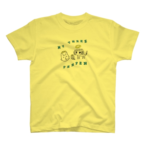 猫と鼠と猫人間 Regular Fit T-Shirt