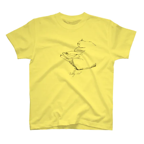 tabby cat カラーTシャツ Regular Fit T-Shirt