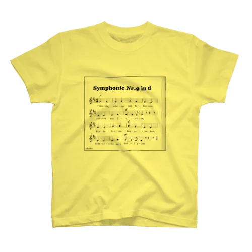 ベートーヴェン 第九 Tシャツ2 Regular Fit T-Shirt
