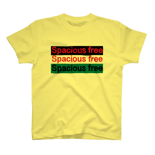 spacious free  スタンダードTシャツ