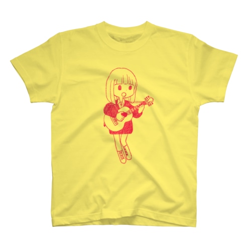 ギターガール Regular Fit T-Shirt