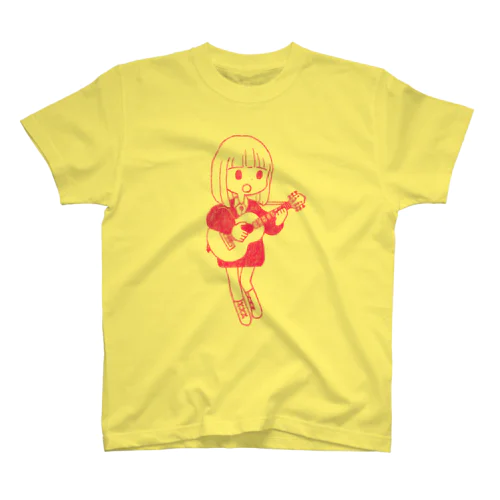 ギターガール スタンダードTシャツ