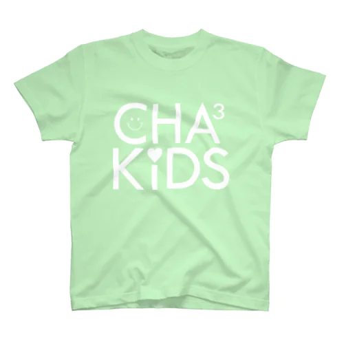 CHA3KIDS WHITE スタンダードTシャツ