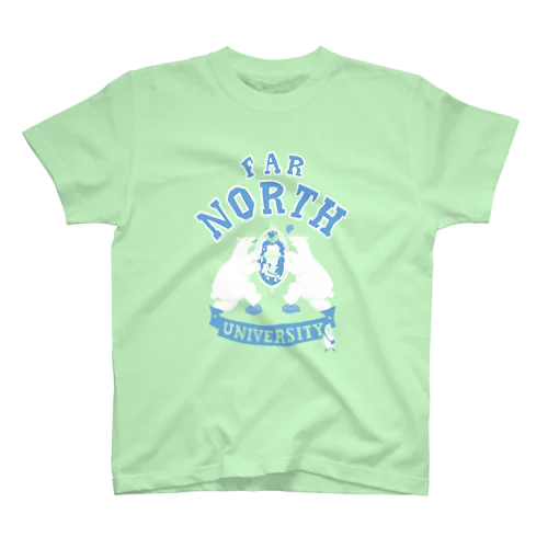 FAR NORTH UNIVERSITY   Blue & White スタンダードTシャツ