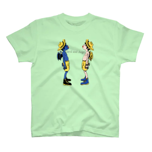 devil and angel Regular Fit T-Shirt