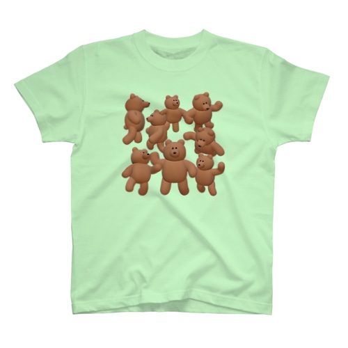 くまたち（3D） Regular Fit T-Shirt