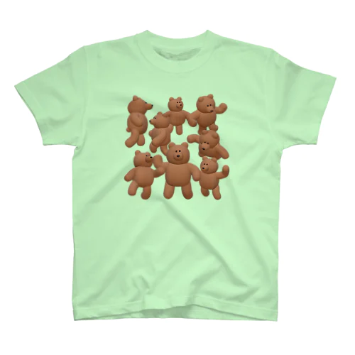 くまたち（3D） スタンダードTシャツ