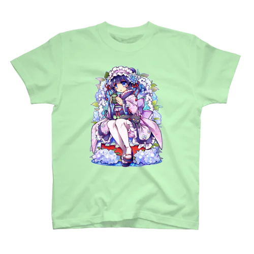君は紫陽花-Ms.Hydrangea☂️ Regular Fit T-Shirt