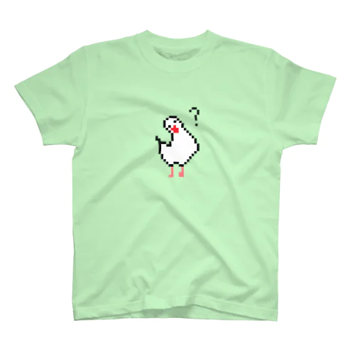 白文鳥のチョキグッズ（仮） スタンダードTシャツ