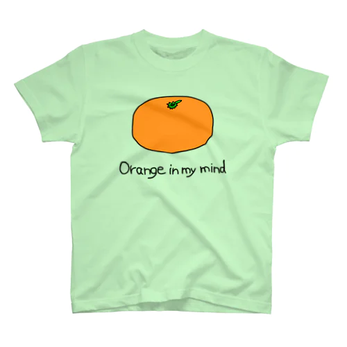 着る、Orange in my mind。 スタンダードTシャツ