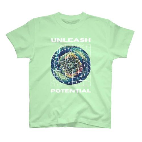 "Unleash Potential" Graphic Tee & Merch Regular Fit T-Shirt