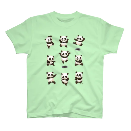 功夫のパンダちゃん Regular Fit T-Shirt