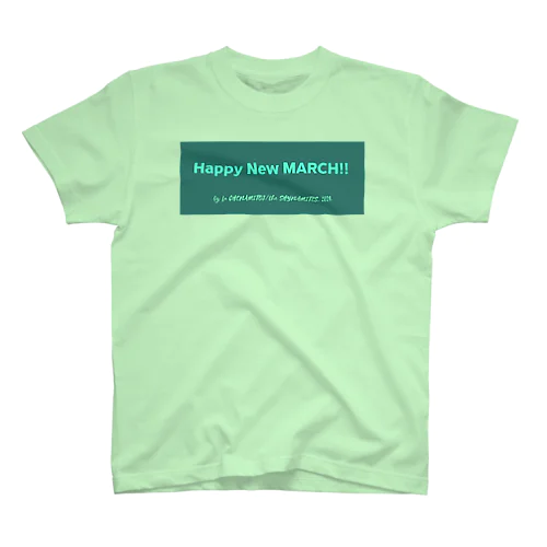 Happy New March!! 2024ver. Regular Fit T-Shirt