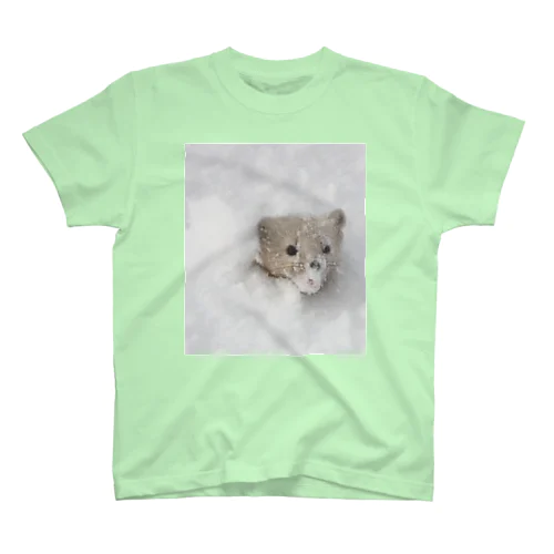 【粋な風情】サロベツのエゾクロテン Regular Fit T-Shirt