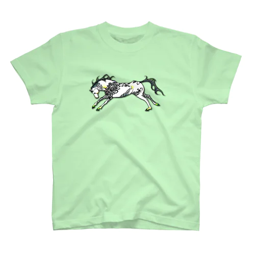 トライバル馬 Regular Fit T-Shirt