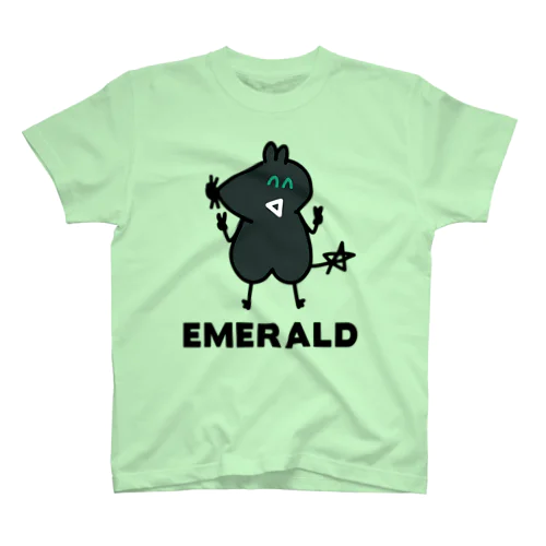 ね子とま太新シリーズ放送記念の（12）EMERALD Regular Fit T-Shirt