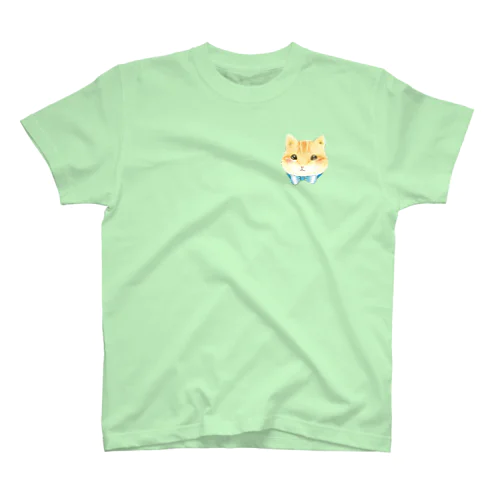 おめかし猫さん スタンダードTシャツ