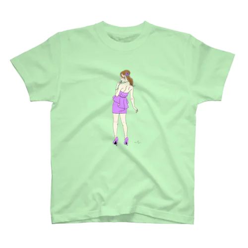 肩甲骨の彼女♪ スタンダードTシャツ