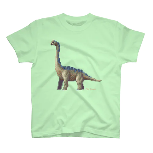 ドット絵-ブラキオサウルス Regular Fit T-Shirt