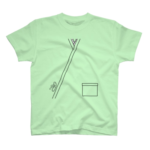 BOMBUさんの作務衣（半襟麻の葉） Regular Fit T-Shirt