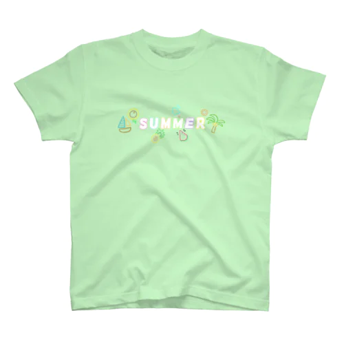 夏のポップなアイテム スタンダードTシャツ