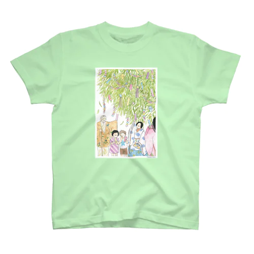 関寺小町のたなばたまつり Regular Fit T-Shirt