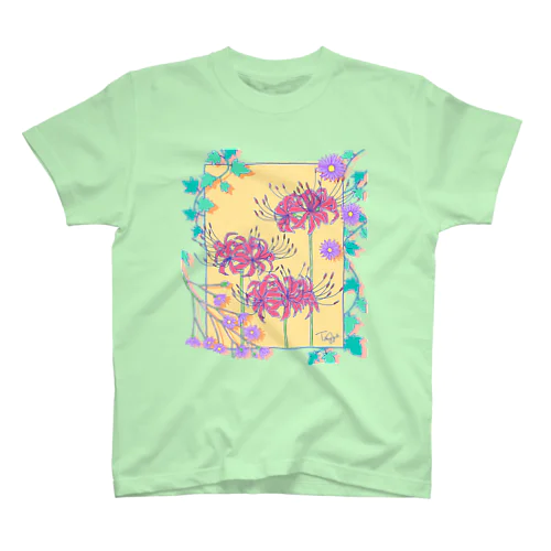 九月のお花盛り沢山 スタンダードTシャツ