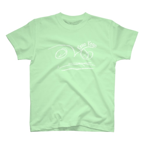 ケロケロ 白 Regular Fit T-Shirt