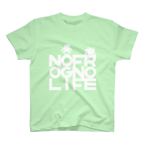♪NO FROG NO LIFE♪ Regular Fit T-Shirt