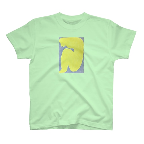 クリームイエロー Regular Fit T-Shirt