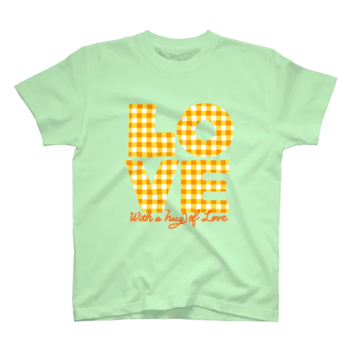 LOVE yellow スタンダードTシャツ