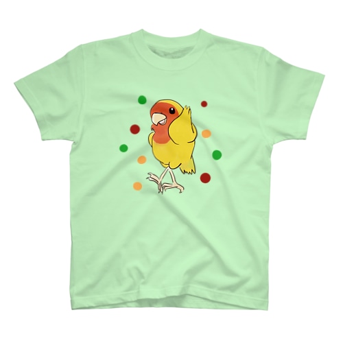 コザクラインコ（ダンシング・アフリカンバージョン） Regular Fit T-Shirt
