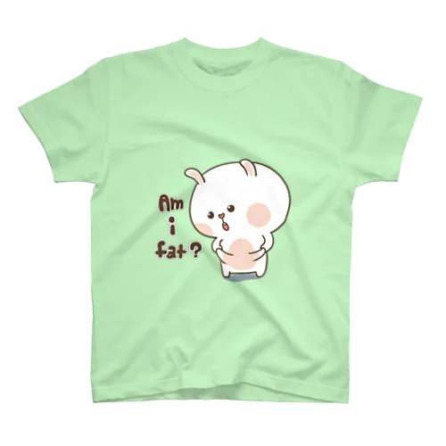 I’am I ....?!  Fat bunny  スタンダードTシャツ