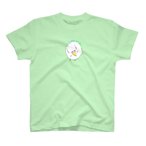 セキセイインコ アルビノ Regular Fit T-Shirt