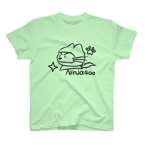 忍者猫（ninja400) スタンダードTシャツ