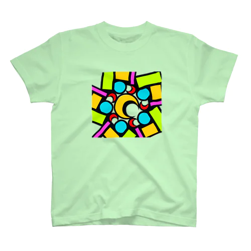 ステン堂…stained  glass Regular Fit T-Shirt