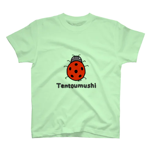 Tentoumushi (てんとう虫) 色デザイン スタンダードTシャツ