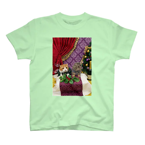 クリスマスはーちゃん&あやや Regular Fit T-Shirt