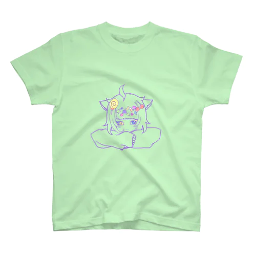 にゃん娘💜Tシャツ スタンダードTシャツ