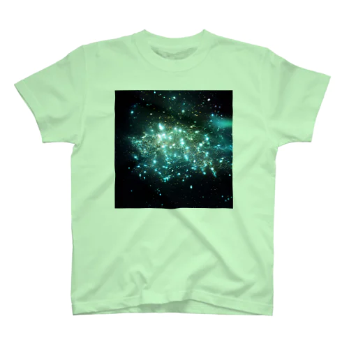Emerald galaxy スタンダードTシャツ