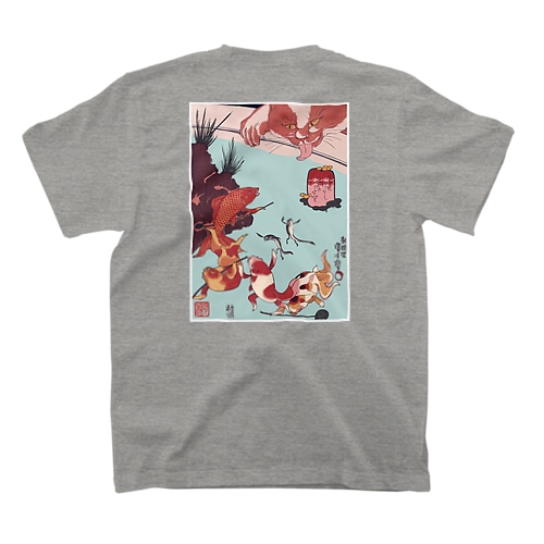 金魚づくし 百ものがたり Regular Fit T-Shirt