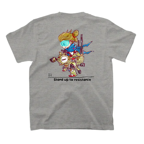 土器Ｔ バックプリント (カラー) スタンダードTシャツ