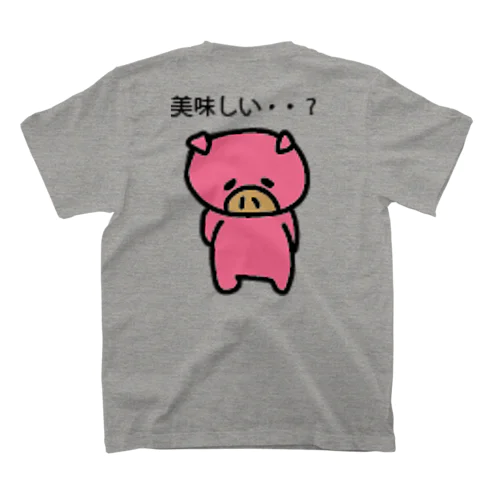 心配性な豚ちゃん Regular Fit T-Shirt