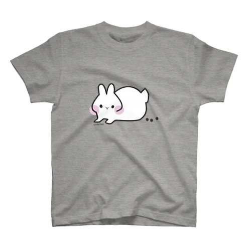 usacoro うさぎのうんちごと愛します　たちみみさん スタンダードTシャツ