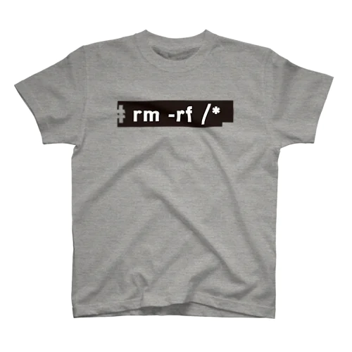 rm -rf (root) スタンダードTシャツ