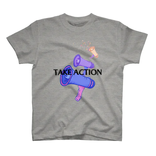 TAKE ACTION スタンダードTシャツ