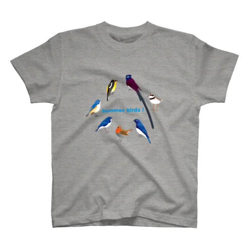 summer birds 1 大 Regular Fit T-Shirt