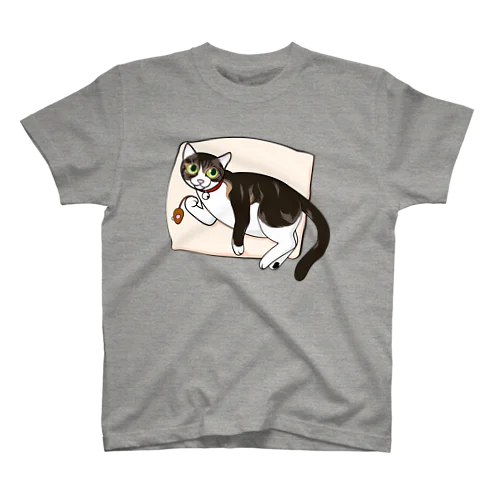 そこそこリアルねこ くつろぐにゃん02 Regular Fit T-Shirt