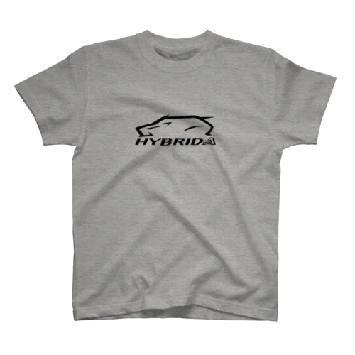 HYBRID（黒） Regular Fit T-Shirt