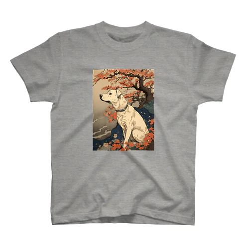 "UKIYOE" DOG（フルスケール）#02 Regular Fit T-Shirt